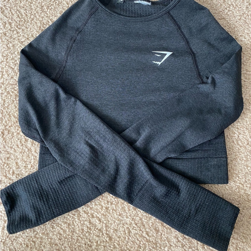Gymshark seamless crop long sleeve